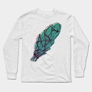 sage smudge Long Sleeve T-Shirt